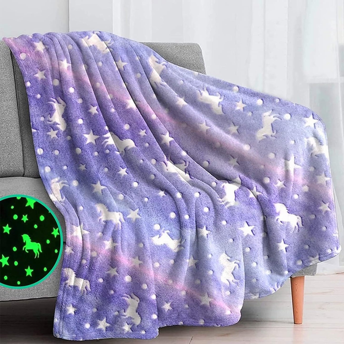 Manta luminosa niños